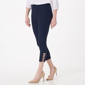 Rayon Nylon Spandex Pull On Pants 